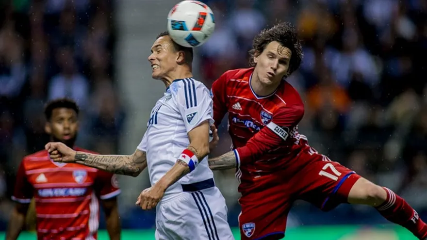 Blas Pérez con asistencia en goleada del Vancouver sobre FC Dallas