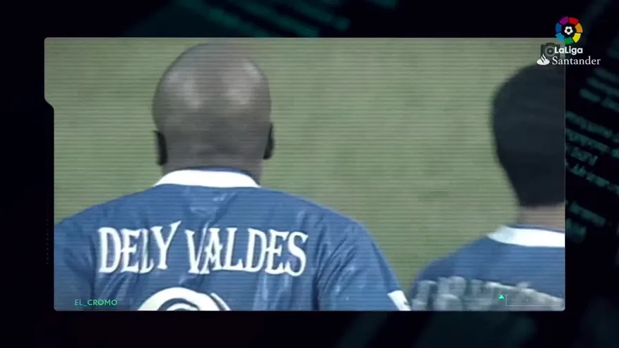 La Liga Española le hizo un video al panameño Julio Dely Valdés