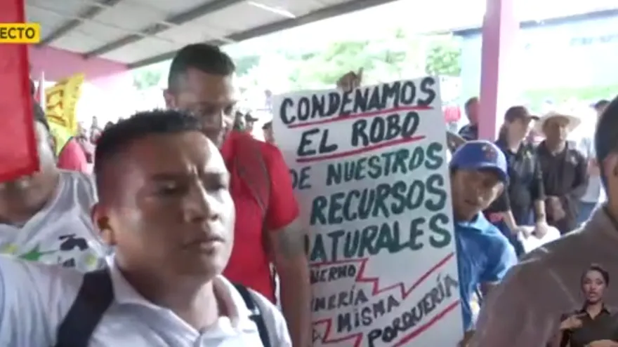 Se registra situación tensa durante participación ciudadana en La Pintada