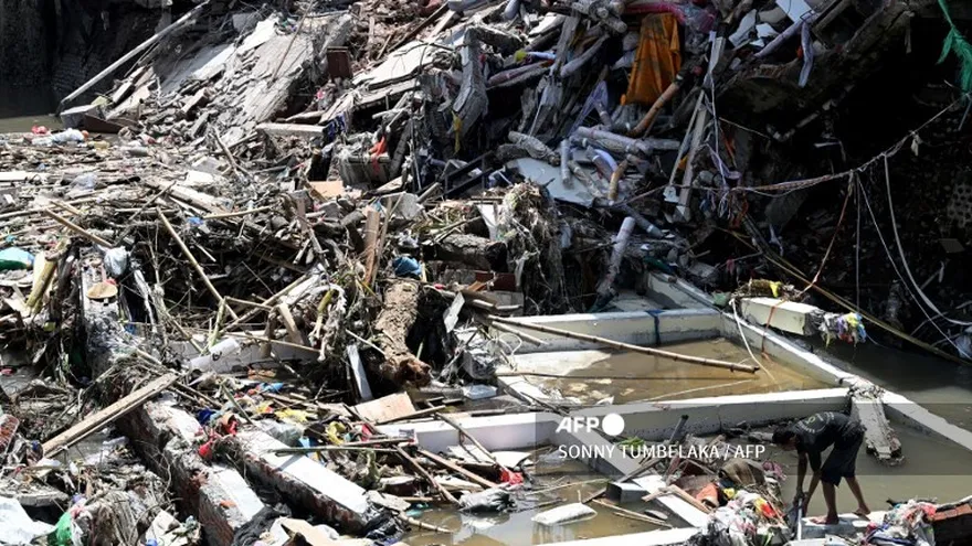 Inundaciones en Indonesia