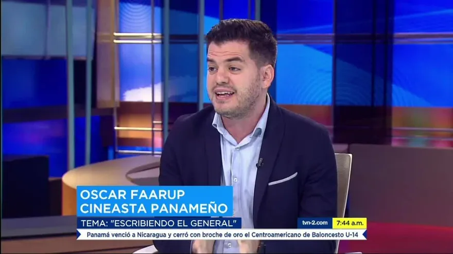 Óscar Faarup habla sobre la película ‘Escribiendo El General’