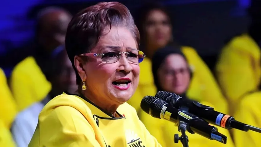 Primera ministra de Trinidad y Tobago, Kamla Persad-Bissessar