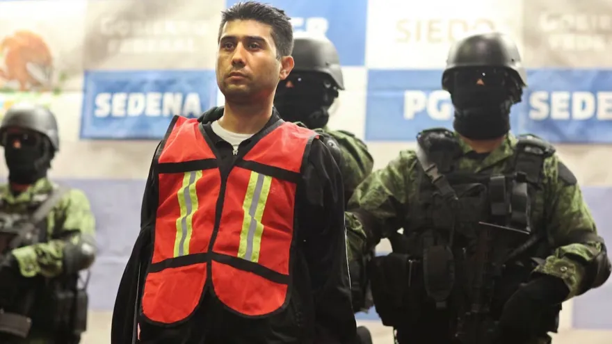 Erick Valencia Salazar, alias 'El 85', en Ciudad de México, en marzo de 2012.