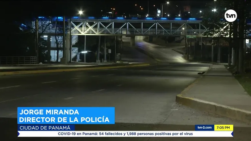 Cuarentena absoluta mantiene las calles desiertas