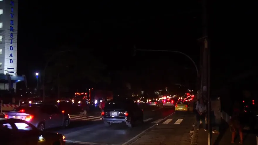 El apagón que dejó a oscuras la ciudad de Panamá