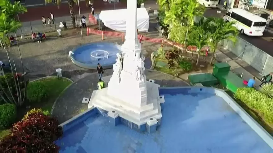 Remozarán monumento a bomberos en la Peatonal