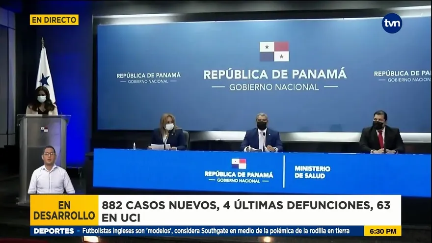 Panamá sube el Rt por la COVID-19 a 1.8%