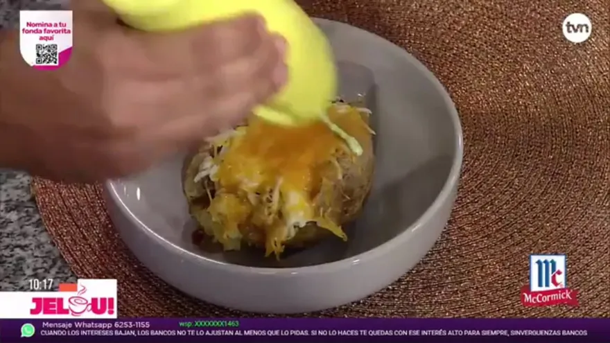 Receta: Papas rellenas con deliciosa mayonesa culantro
