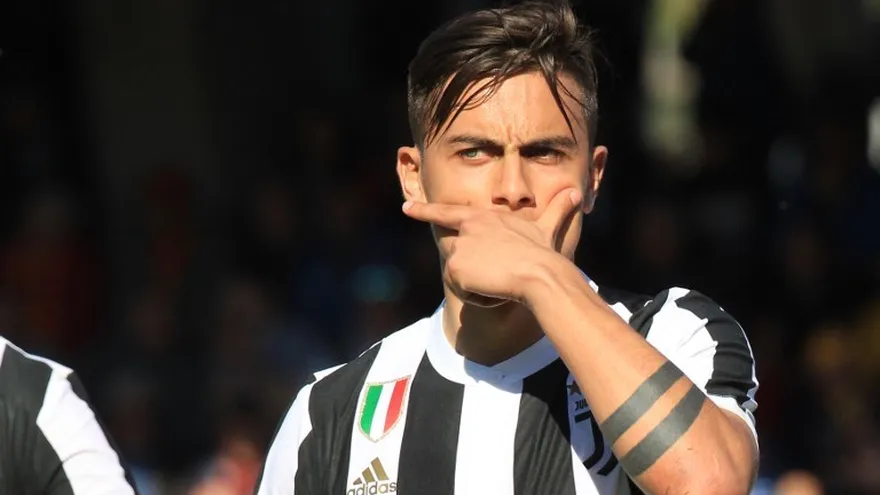Con triplete de Dybala la Juventus gana ante el Benevento