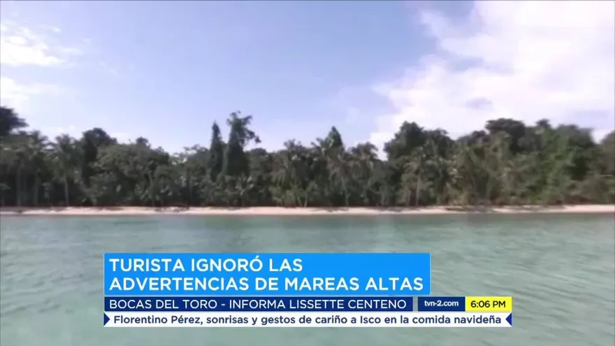 Alemán muere en playa de Bocas del Toro