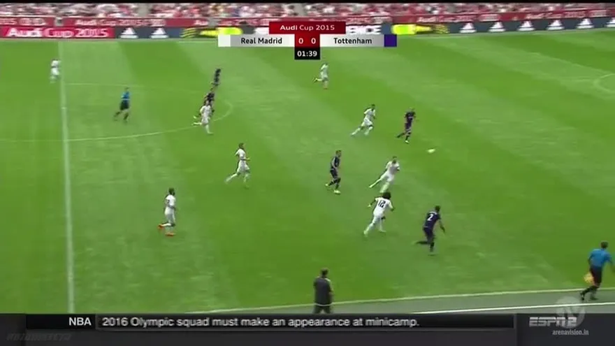 Real Madrid venció 1-0 al Tottenham Hotspur
