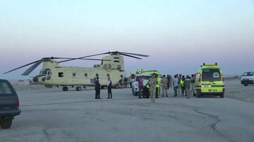 Avión ruso se estrella en Egipto sin supervivientes