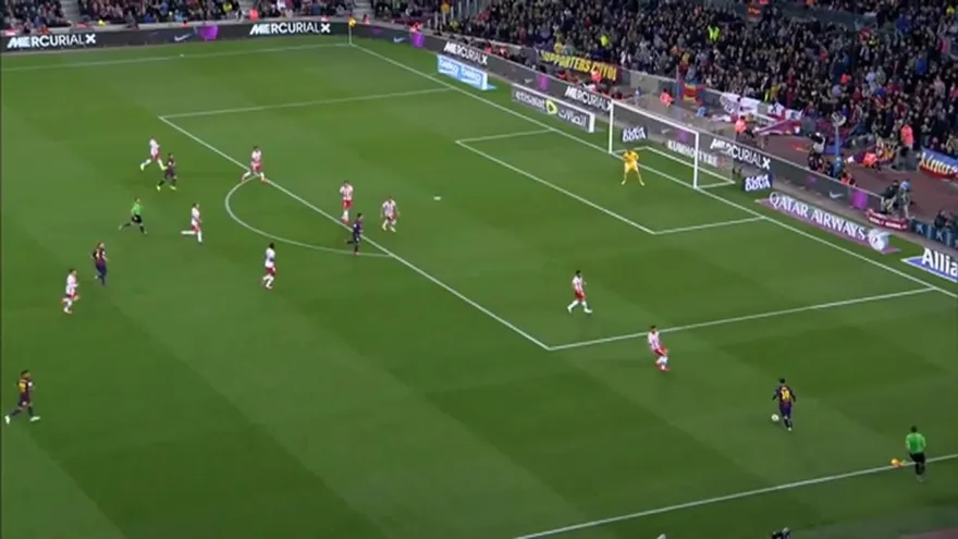 Lo goles de Barcelona 4-0 Almería