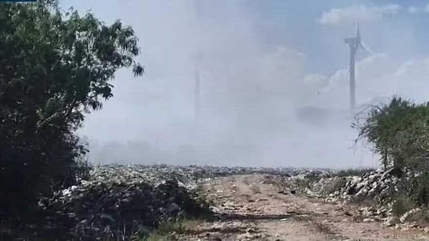 Controlan incendio en el vertedero de Penonome