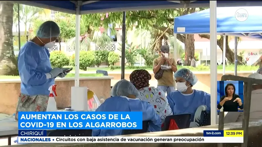 Aumentan casos de COVID-19 en Dolega y Bugaba