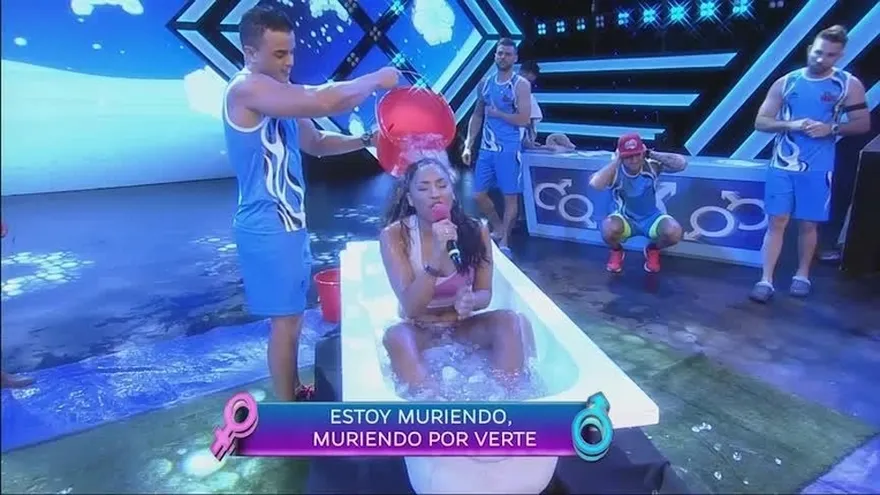 Nuestros guerreros se congelaron jugando el Karaoke Extremo