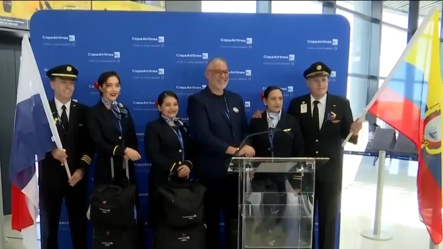 Copa Airlines inaugura ruta hacia Manta en Ecuador