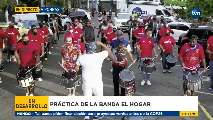 Bandas musicales sigue sus prácticas para inicio de las fiestas patrias