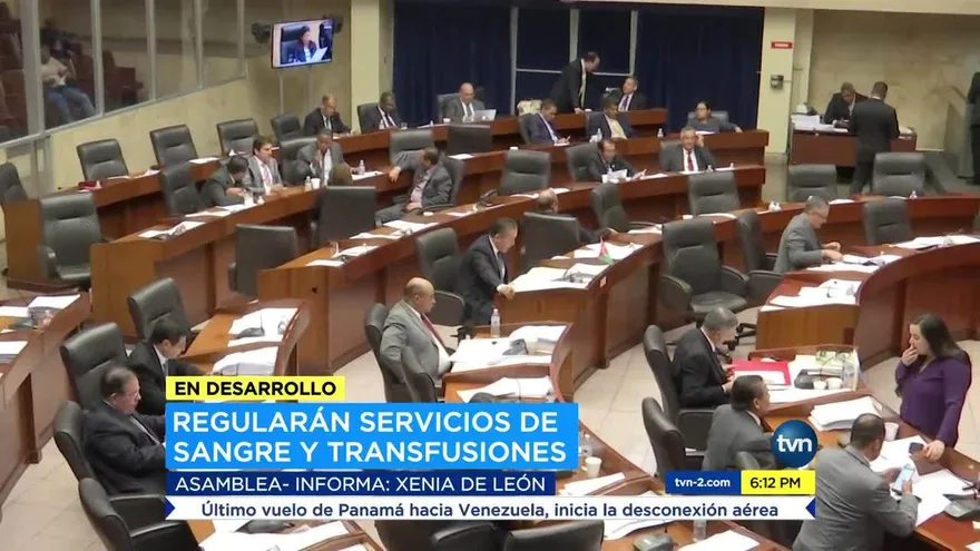 Asamblea aprueba proyectos de servicios sanguíneos