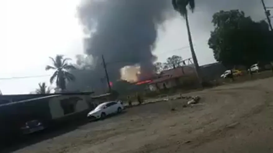 Se registra incendio en Puerto Armuelles