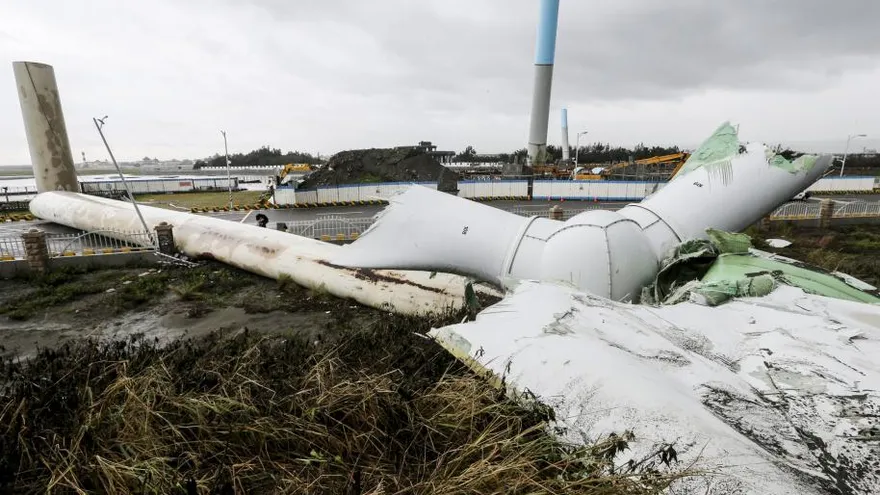 Tifón azota Taiwán