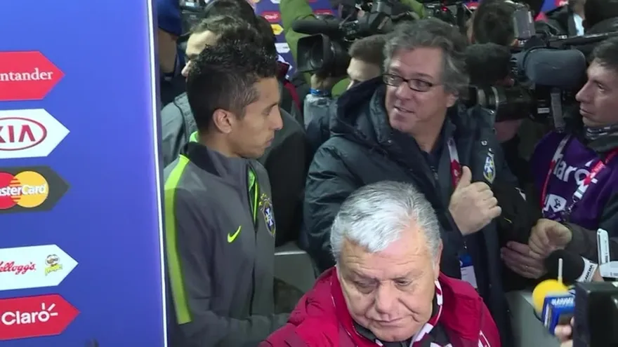 Brasil y Perú hablan del partido en debut en Copa América