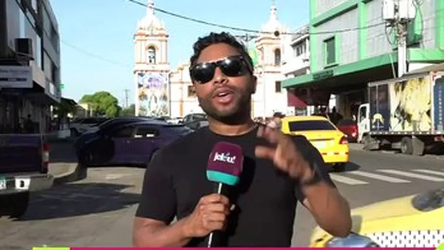 Chollykid con el padre de la princesa de Cañazas