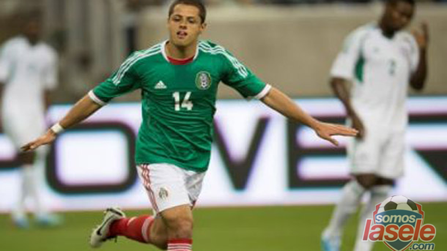 ‘Chicharito’ anotó dos goles en empate de México vs Nigeria
