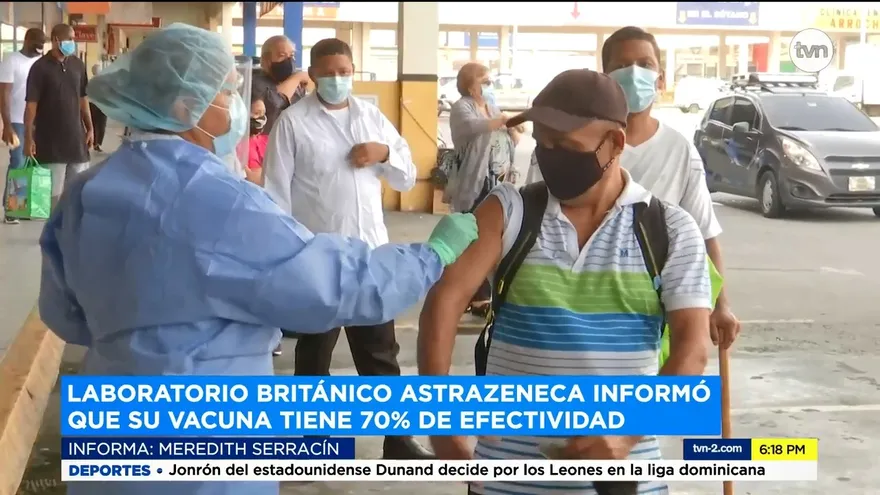 Laboratorio británico señala que su vacuna muestra 70% de efectividad contra la COVID