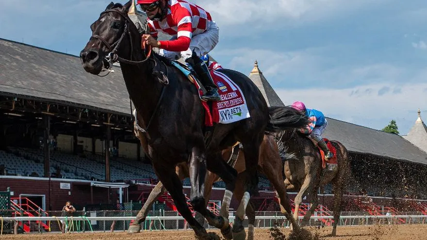 Panameño Luis Sáez y 'Serengeti Empress' triunfan en el Ballerina Stakes de Saratoga