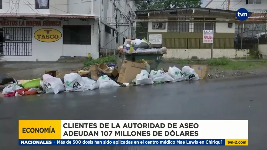 Deuda millonaria de clientes con la Autoridad de Aseo