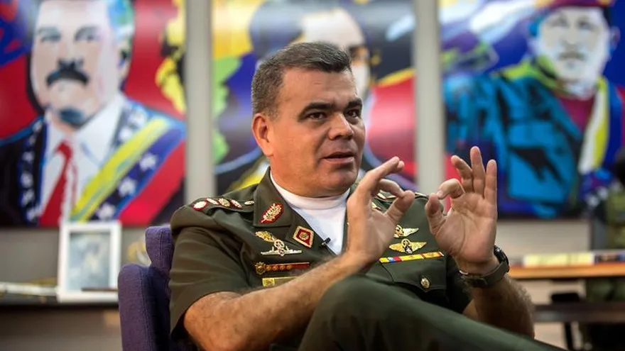 En la imagen, el ministro de defensa de Venezuela, General Vladimir Padrino López.