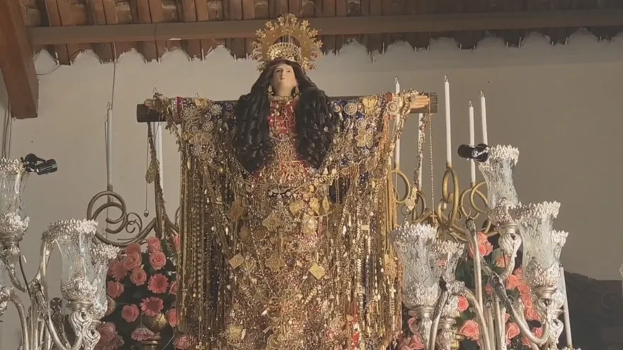 Todo listo en Las Tablas para la procesión de Santa Librada