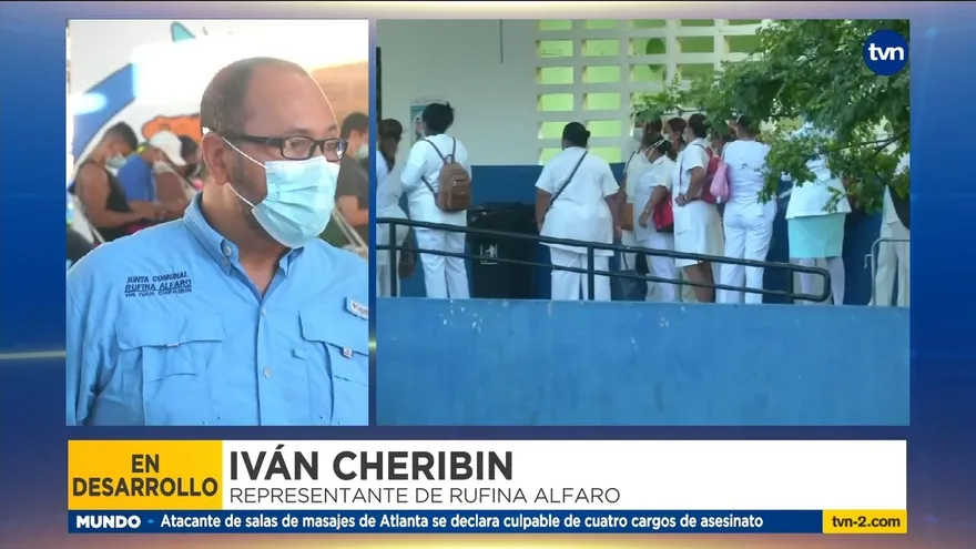 Las personas deben acudir con cita a vacunación en Rufina Alfaro