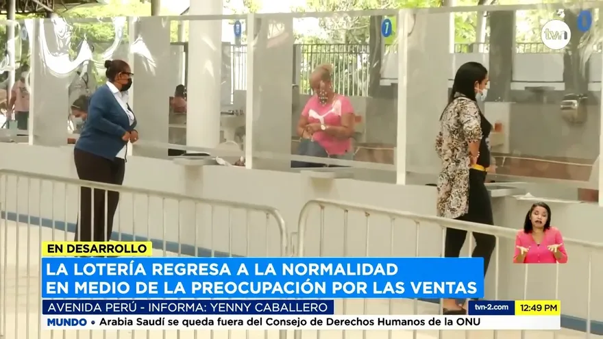 Billeteros preocupados ante bajas ventas de lotería