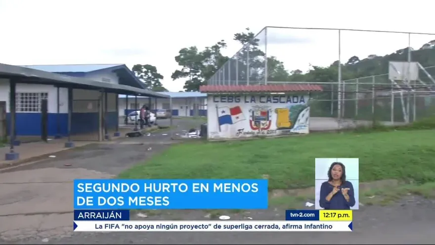 Padres de familia de centro educativo en Arraiján, cansados de los robos