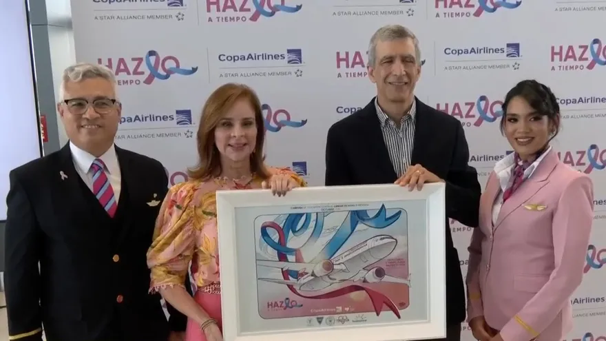 Copa Airlines lanza campaña de prevención del cáncer