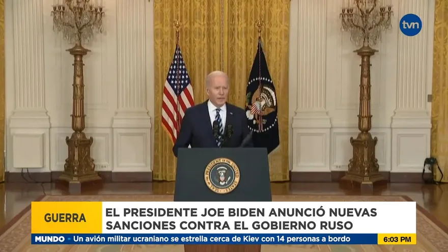 Biden anuncia nuevas sanciones a Rusia
