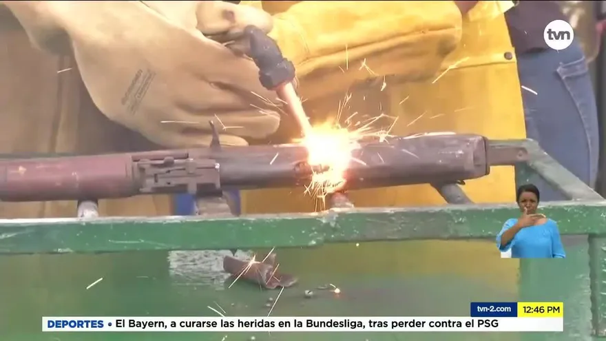 Destruyen armas de fuego en Colón