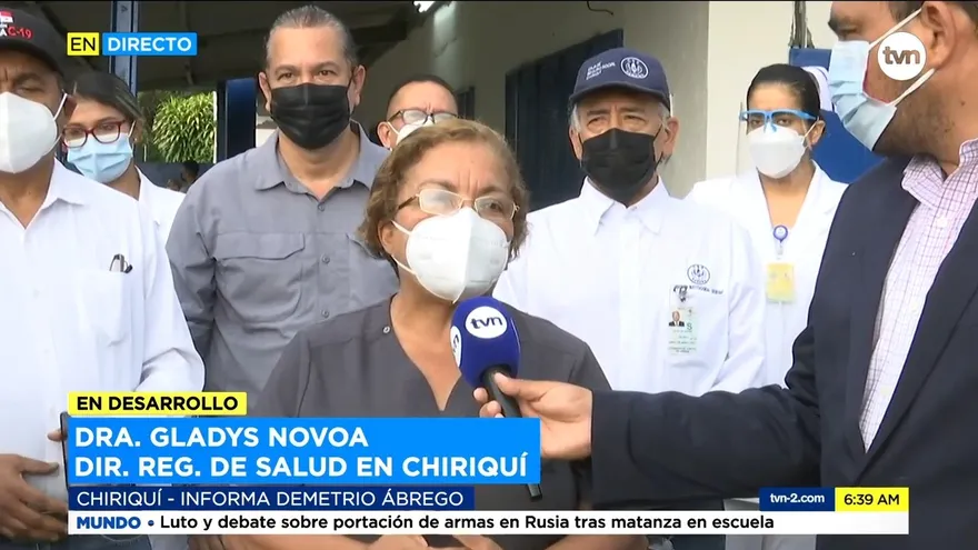 Autoridades de Chiriquí explican proceso de vacunación