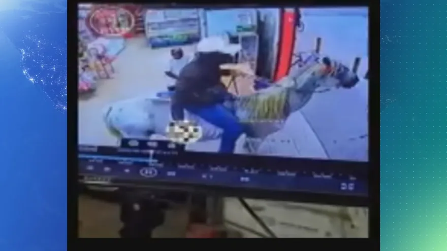 Robo a caballo en Antón.