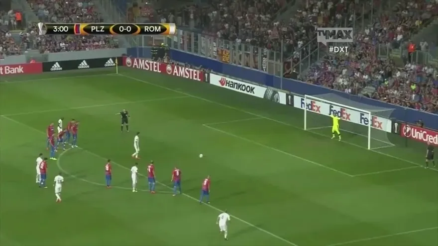 Roma empató 1-1 con Viktoria Plzen