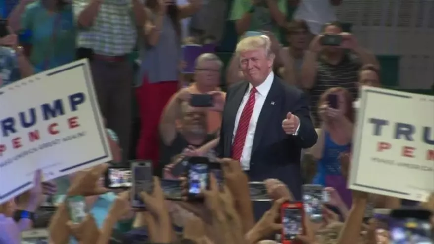 Sólo los pro-armas pueden detener a Clinton, dice Trump