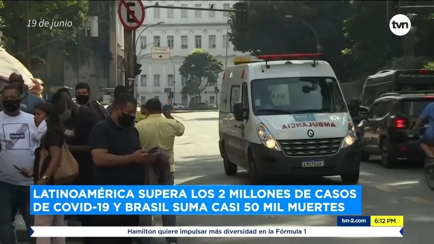 Aumentan casos de COVID-19 en América Latina