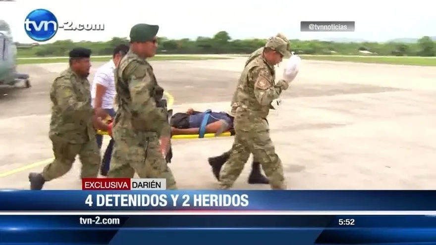 Enfrentamiento en Darién deja 4 detenidos y dos heridos