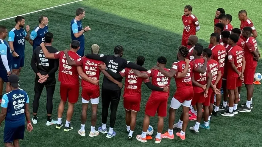Entrenamiento de la selección de Panamá