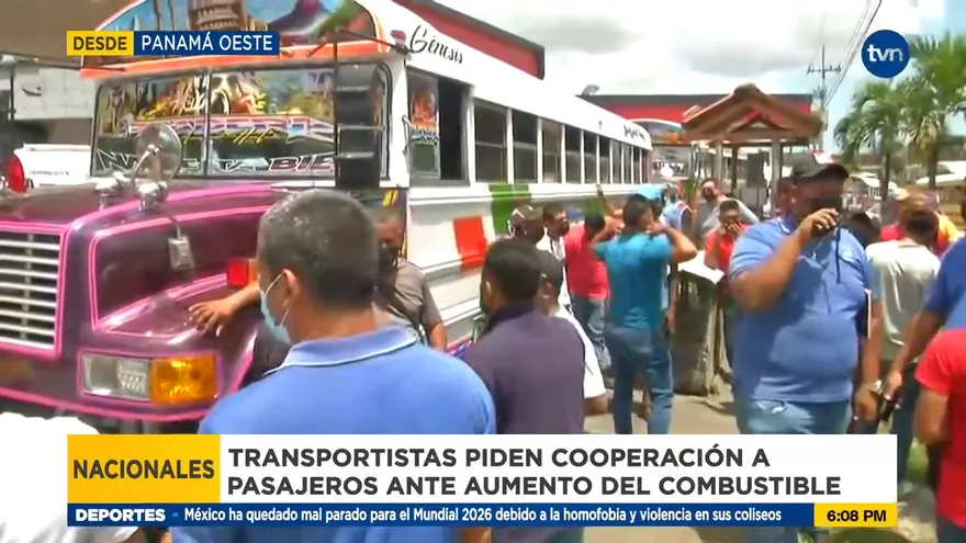Transportistas de La Chorrera dicen que no han aumentado, solo piden cooperación