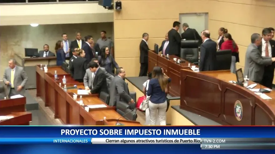 Aprueban en tercer debate el proyecto de reforma al impuesto inmueble