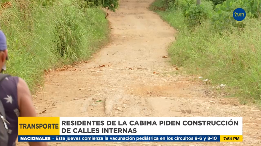 Residentes de La Cabima piden mejorar sus calles