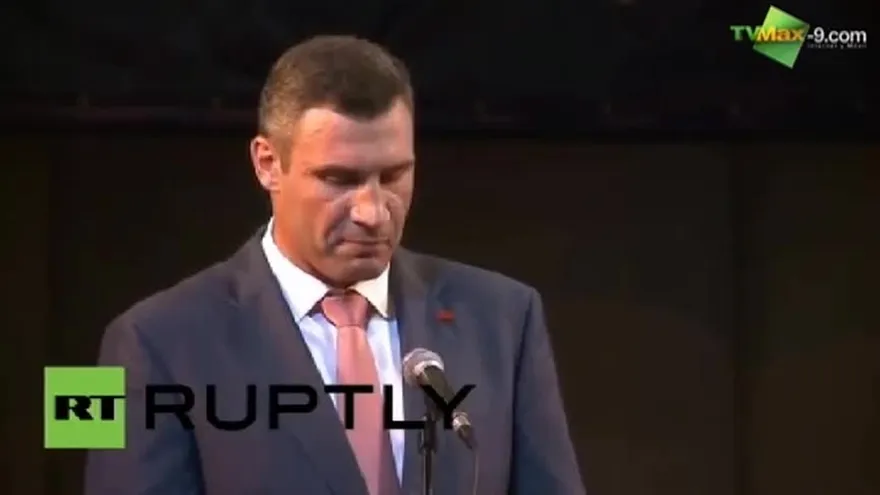 Vitali Klitschko candidato a Presidente
